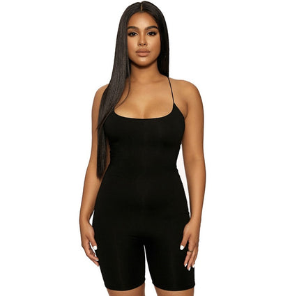 Backless Slim Bodysuit
