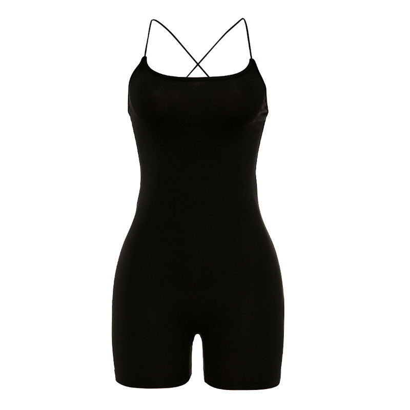 Backless Slim Bodysuit