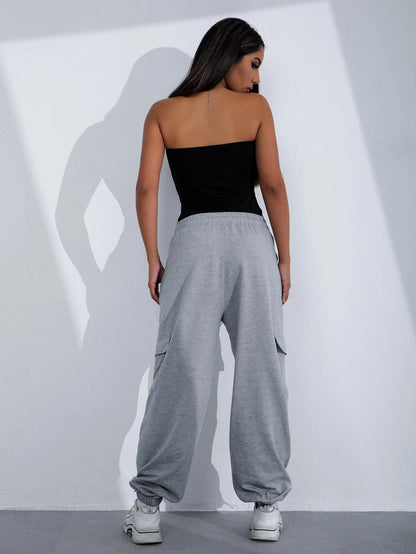 V-Chest Slim Top Damen